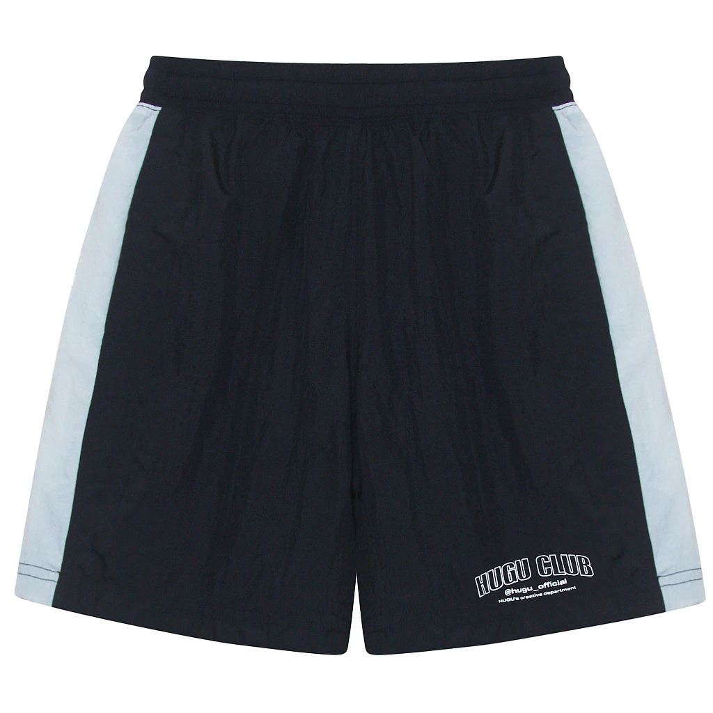 Quần ngắn vải dù HUGU - PARACHUTE SHORT - Unisex, form rộng thoải mát