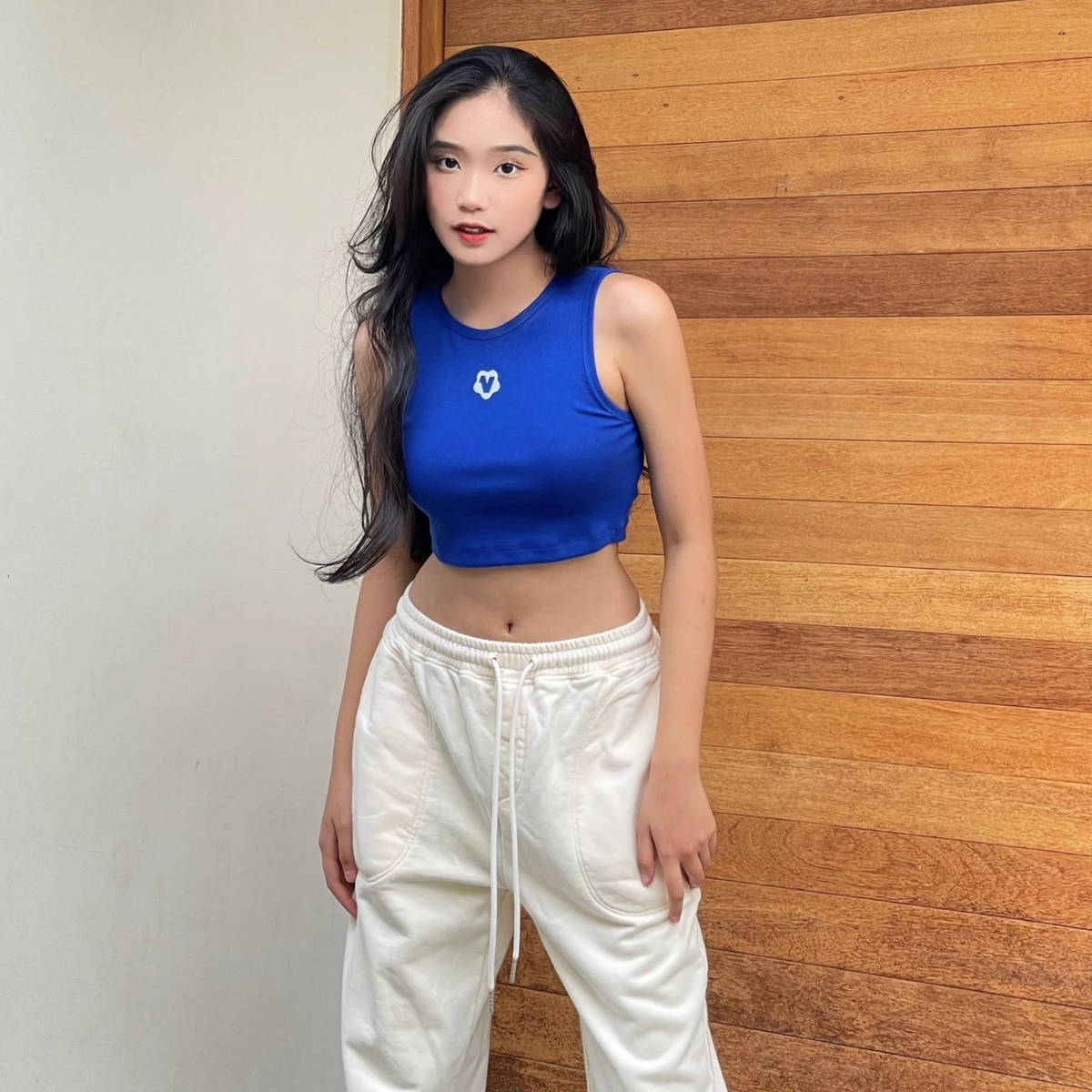 Áo croptop nữ ba lỗ Vicolas cổ tròn chất thun gân cotton co giãn ôm dáng - VICO1 BASIC CROPTOP