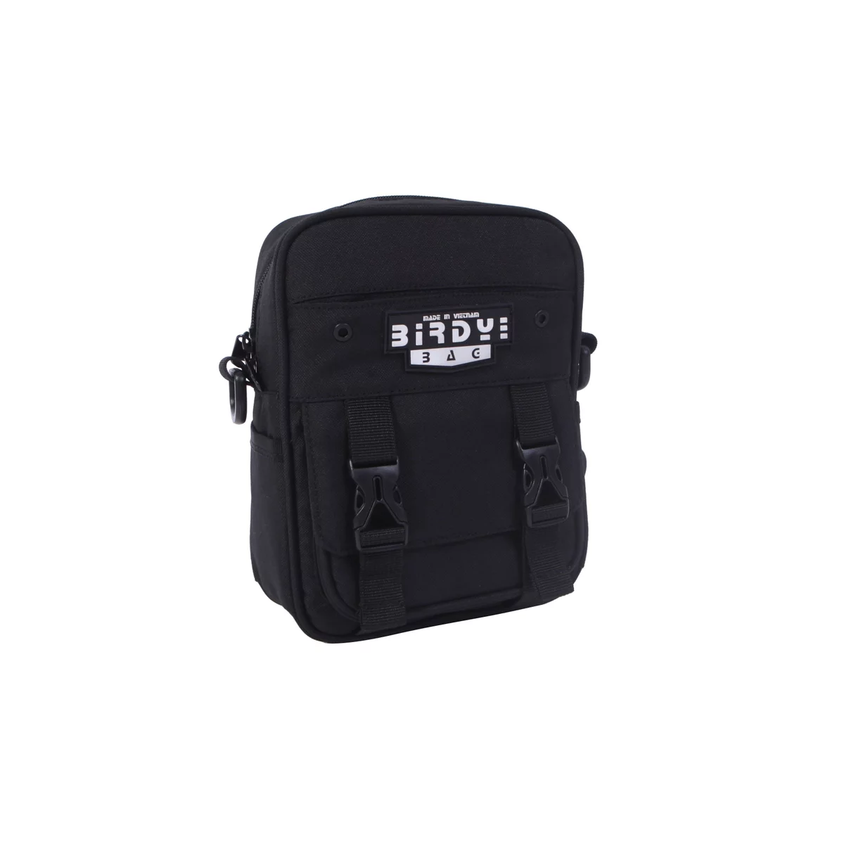 Túi đeo chéo nam nữ unisex mini nhỏ gọn ALIEN 2/ Black vải Canvas chống nước thương hiệu Birdybag