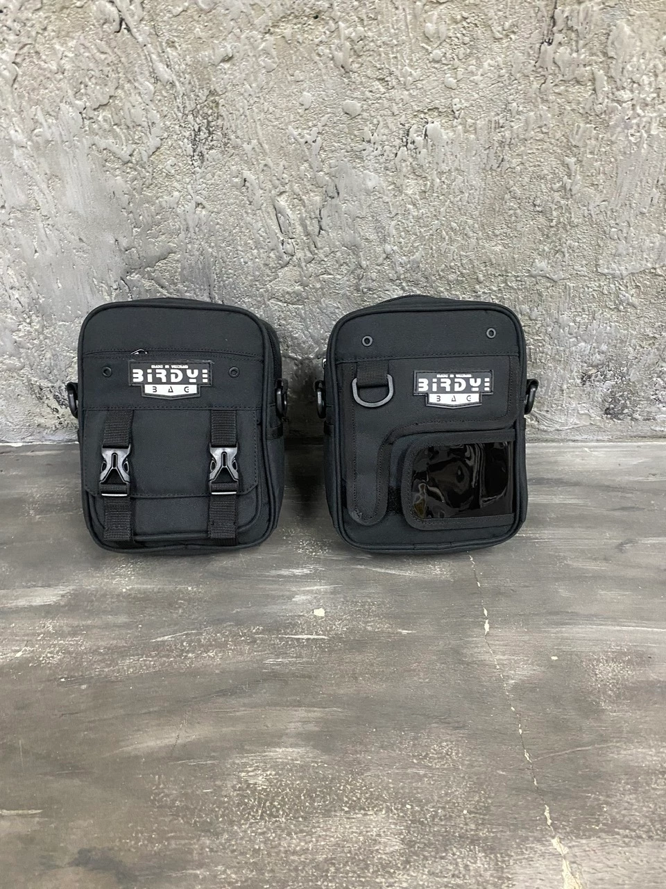 Túi đeo chéo nam nữ màu đen  ALIEN 1 - COLOR Bag nhỏ gọn cao cấp vải canvas chống nước thương hiệu Birdybag