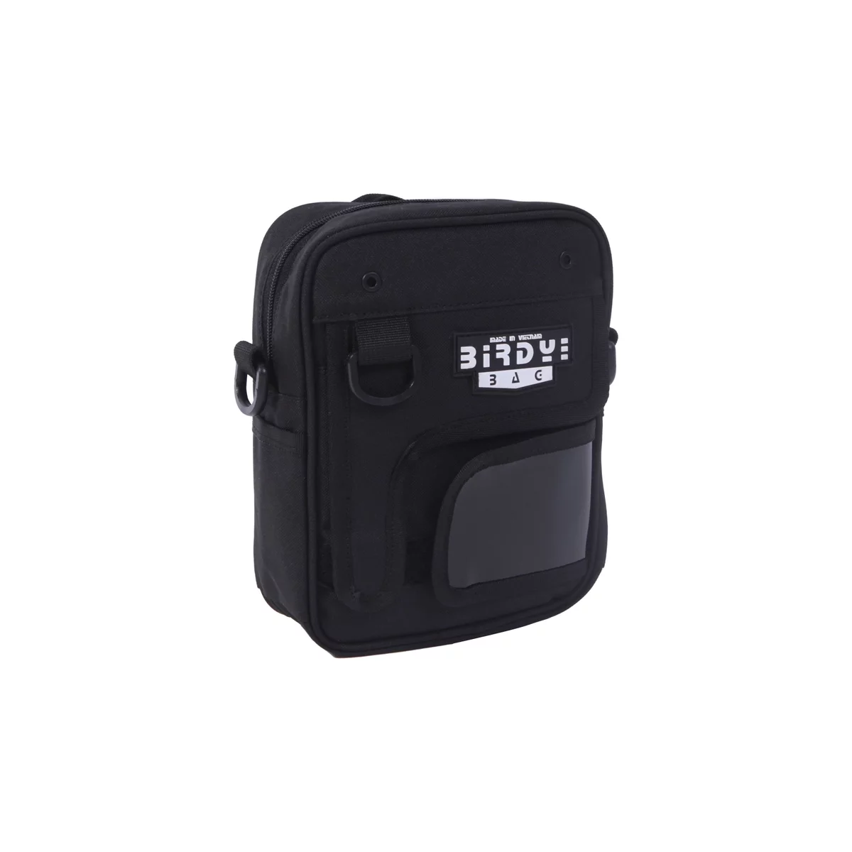 Túi đeo chéo nam nữ màu đen  ALIEN 1 - COLOR Bag nhỏ gọn cao cấp vải canvas chống nước thương hiệu Birdybag