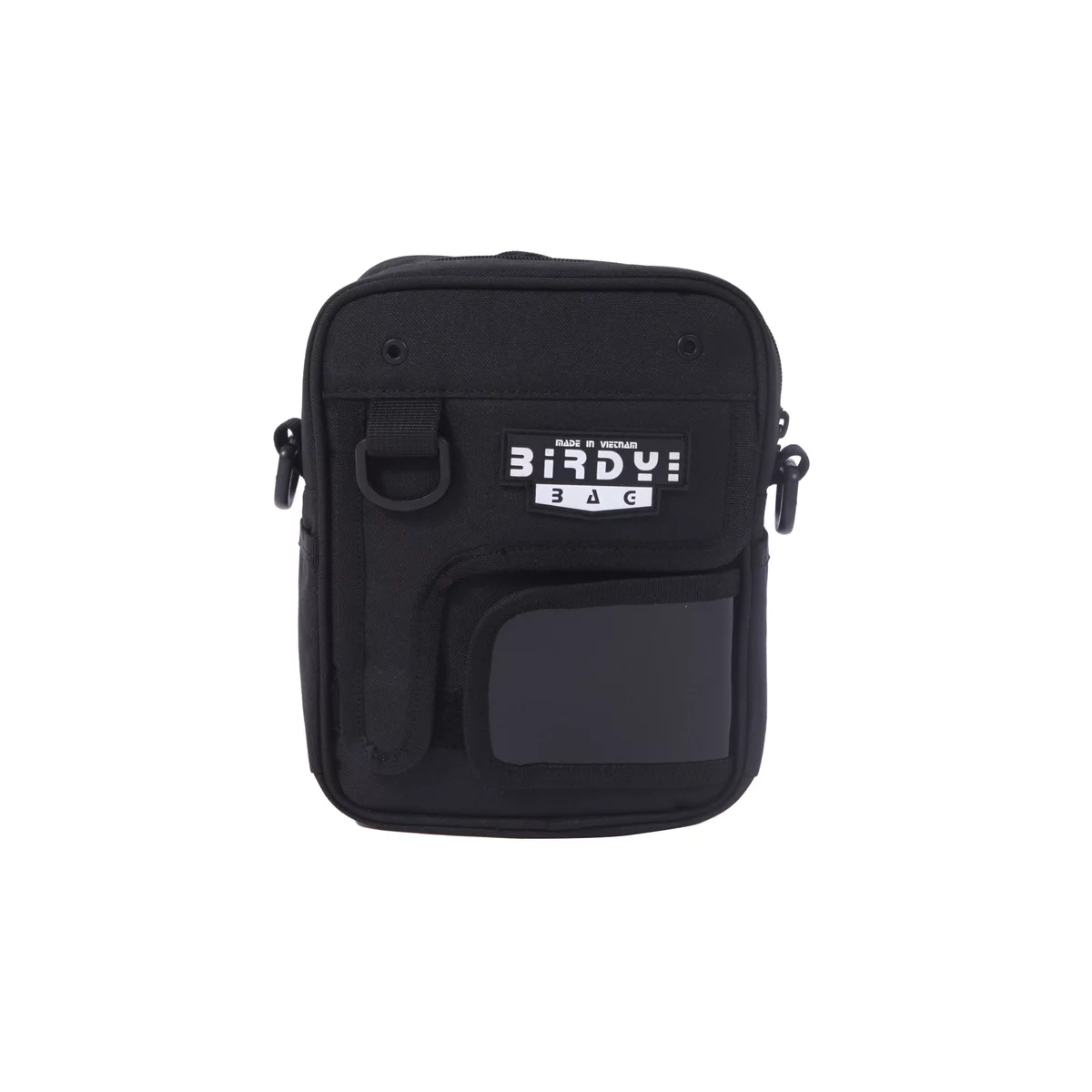 Túi đeo chéo nam nữ màu đen  ALIEN 1 - COLOR Bag nhỏ gọn cao cấp vải canvas chống nước thương hiệu Birdybag