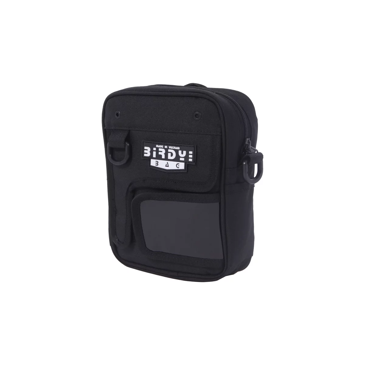 Túi đeo chéo nam nữ màu đen  ALIEN 1 - COLOR Bag nhỏ gọn cao cấp vải canvas chống nước thương hiệu Birdybag