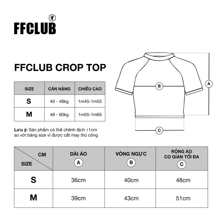ÁO THUN CROPTOP FFCLUB MIX 1 - ÁO CROPTOP STREETWEAR LOCALBRAND CHÍNH HÃNG
