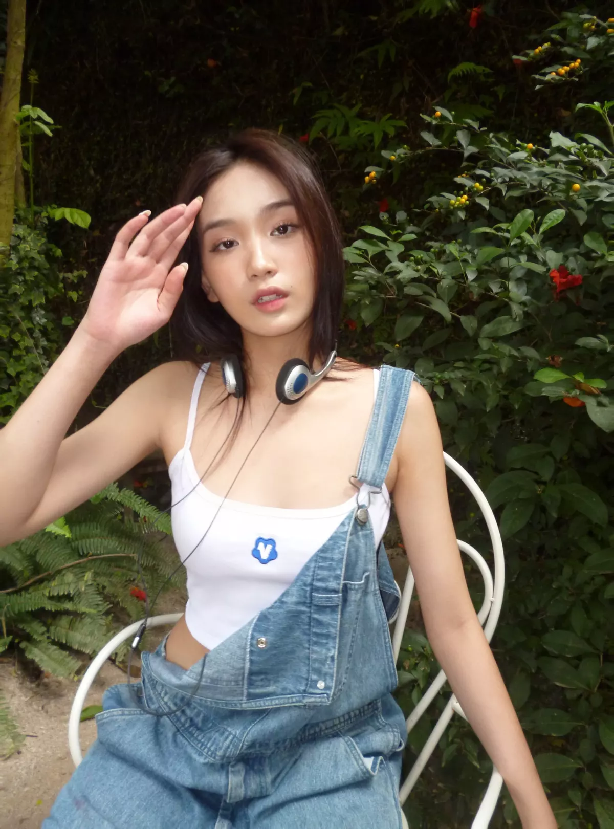 Áo hai dây croptop nữ Vicolas thun gân co giãn thoáng mát tôn dáng - VICO13 [HÌNH THÊU RANDOM TRÊN ÁO]