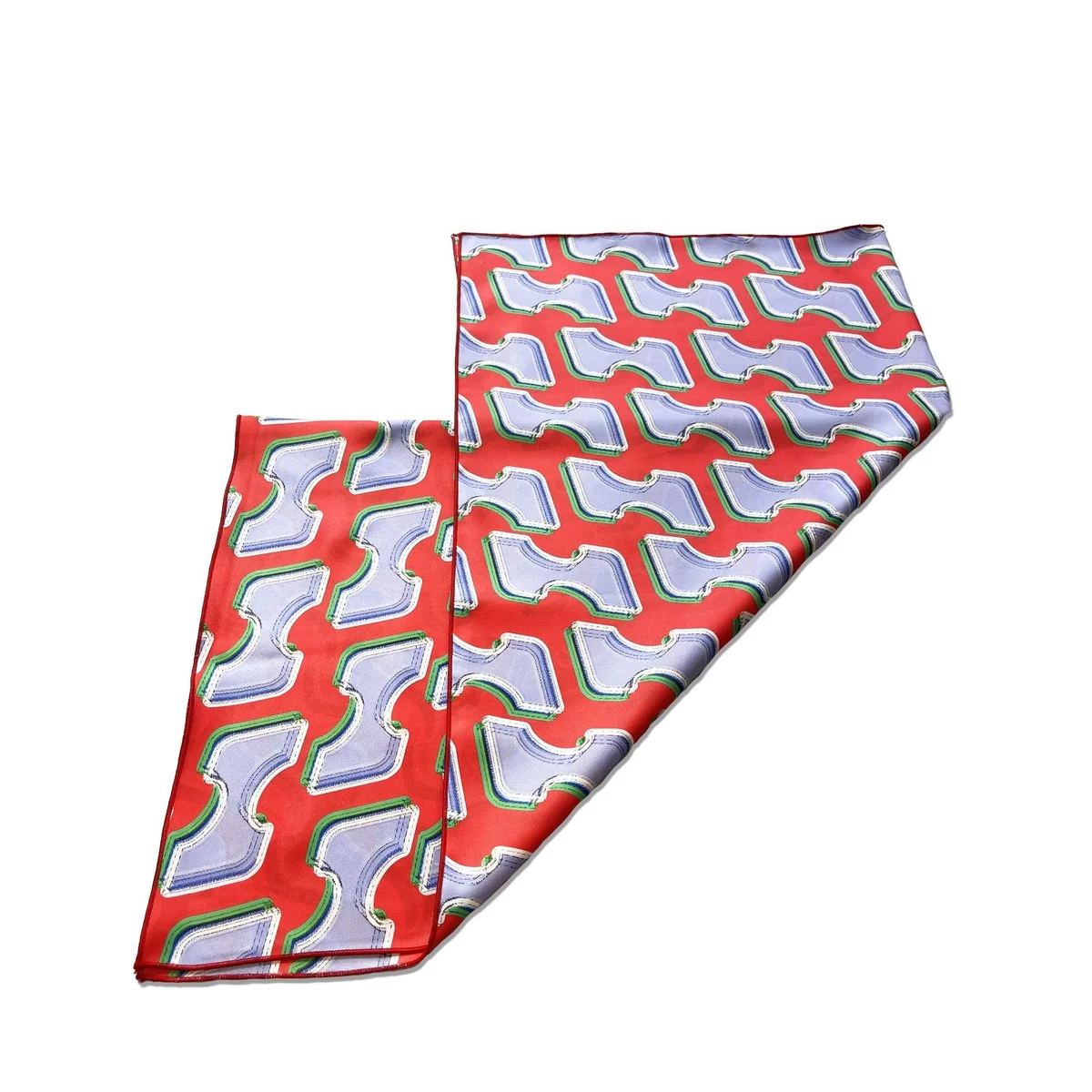 Khăn tay local brand HUGU - LOGO HUGU FOULARD - unisex