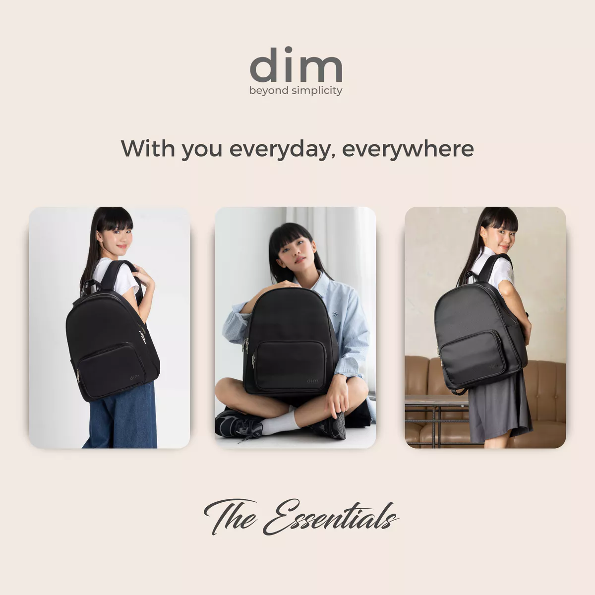 Balo DIM Essential Backpack