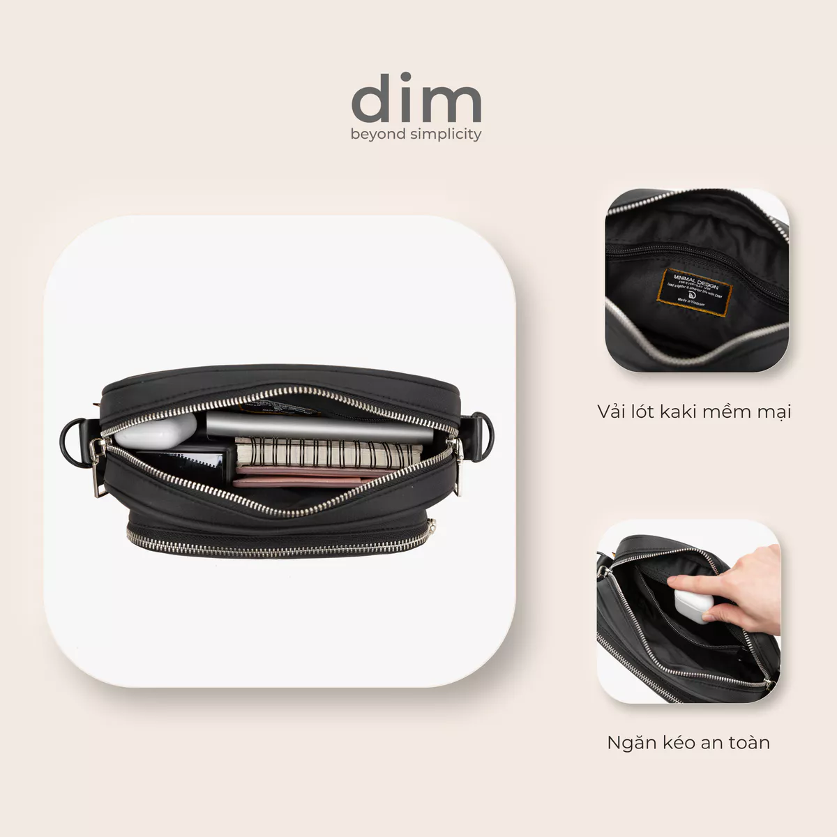 Túi đeo chéo DIM Essential Bag