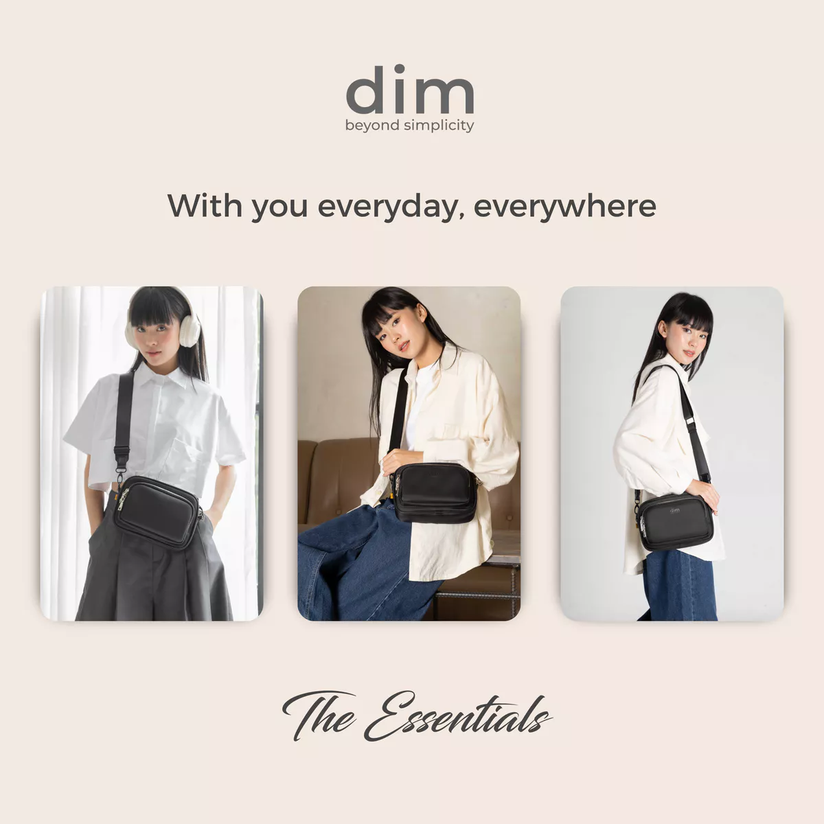 Túi đeo chéo DIM Essential Bag