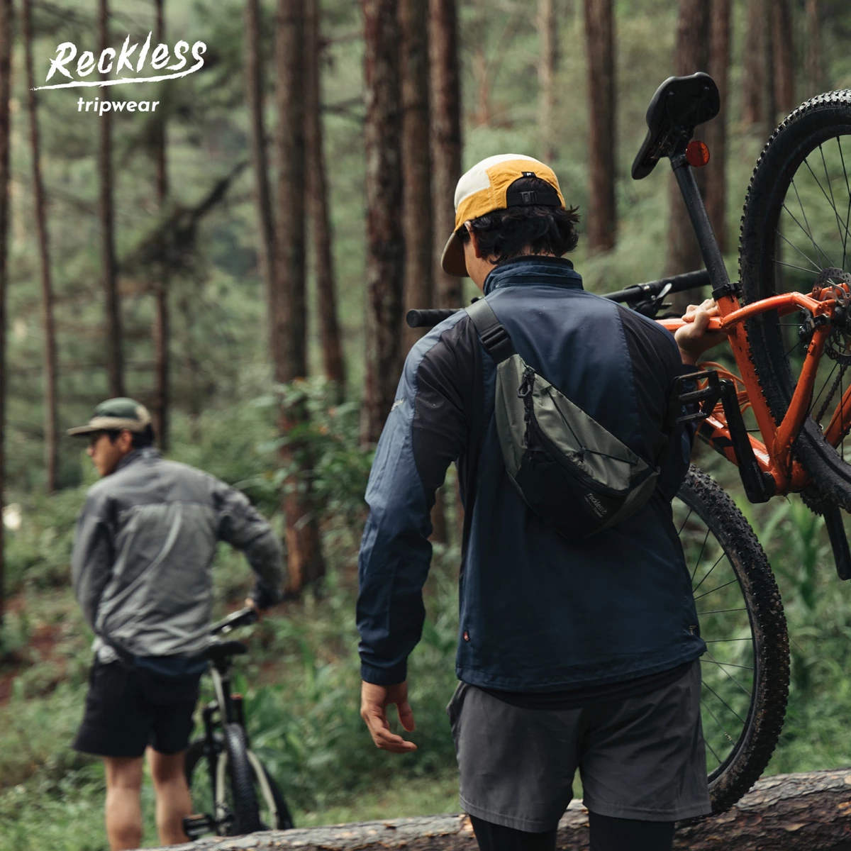 Mũ/Nón Lưỡi Trai 5 Múi Thể Thao Thương Hiệu Reckless Atalanta Cap - Vải Nylon Ripstop trượt nước, Chống Nắng UPF 50+