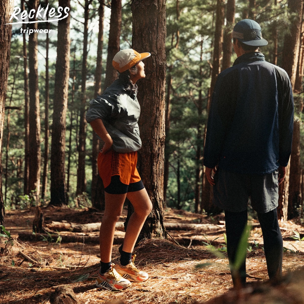 Mũ/Nón Lưỡi Trai 5 Múi Thể Thao Thương Hiệu Reckless Atalanta Cap - Vải Nylon Ripstop trượt nước, Chống Nắng UPF 50+