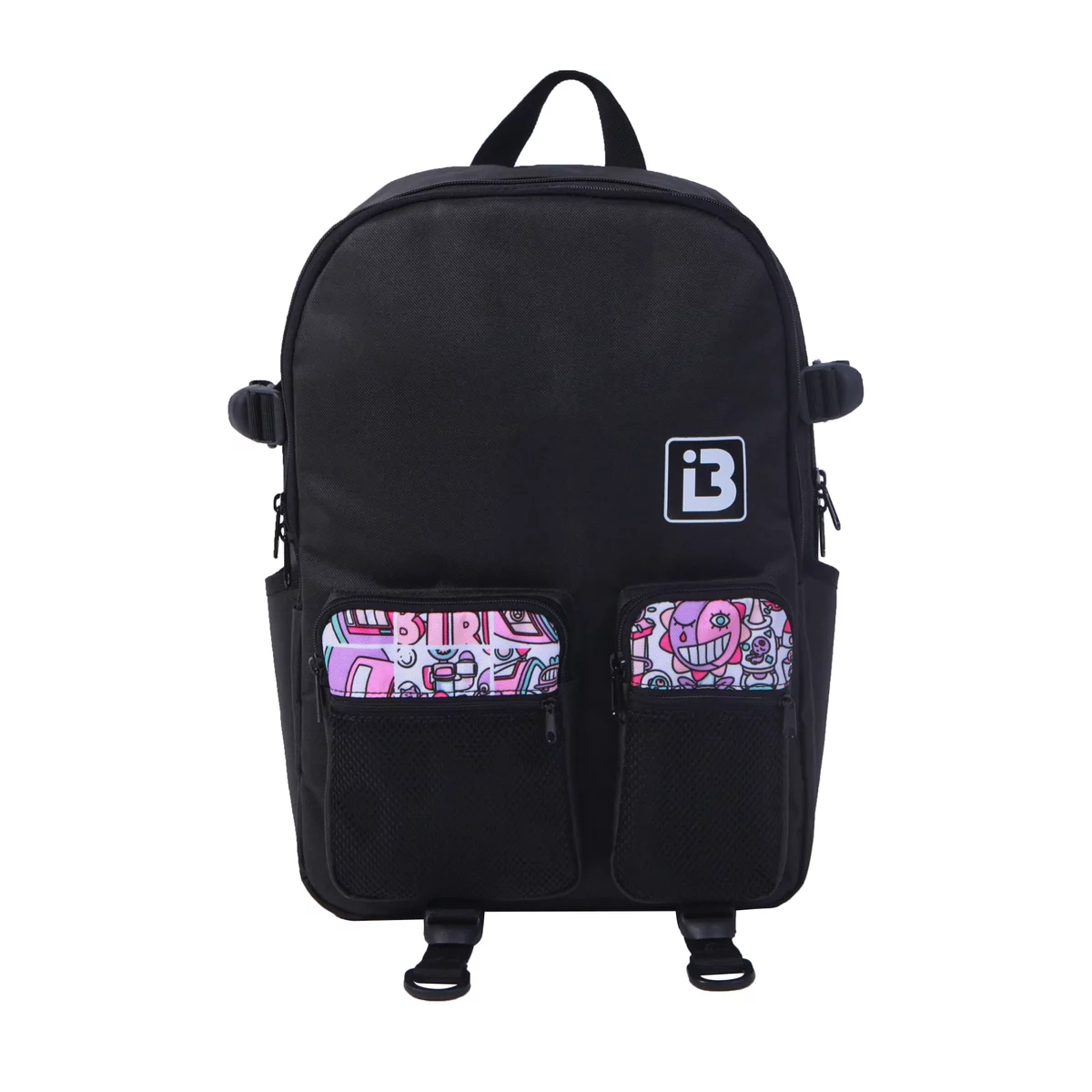 Balo nam đi học thời trang màu đen, trắng nam nữ Local Brand BIRDYBAG - COOL BACKPACK