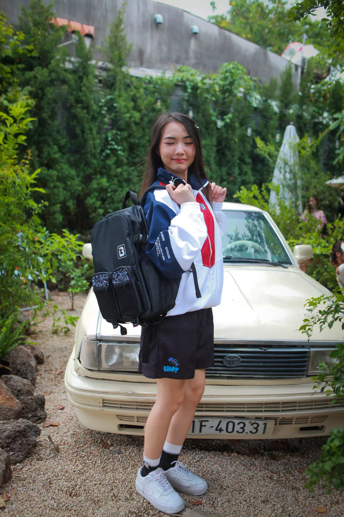 Balo nam đi học thời trang màu đen, trắng nam nữ Local Brand BIRDYBAG - COOL BACKPACK