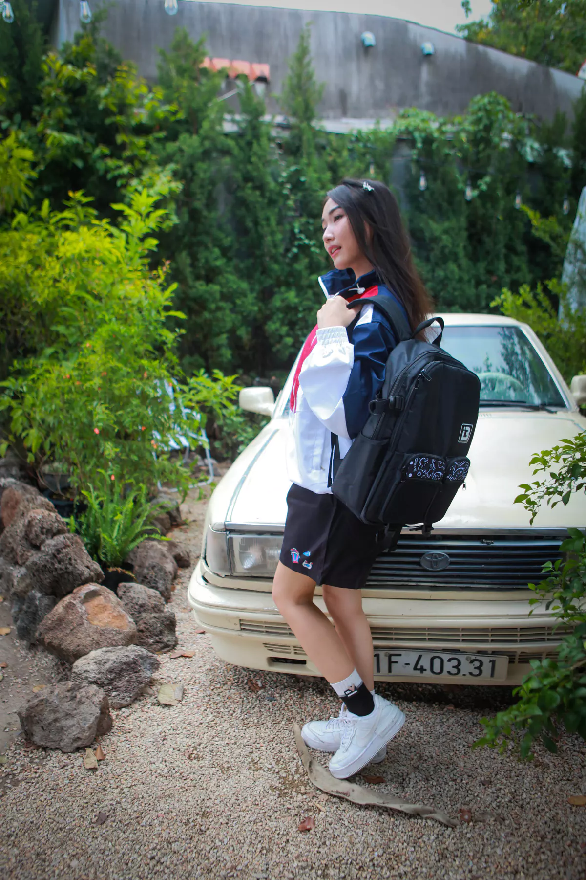 Balo nam đi học thời trang màu đen, trắng nam nữ Local Brand BIRDYBAG - COOL BACKPACK