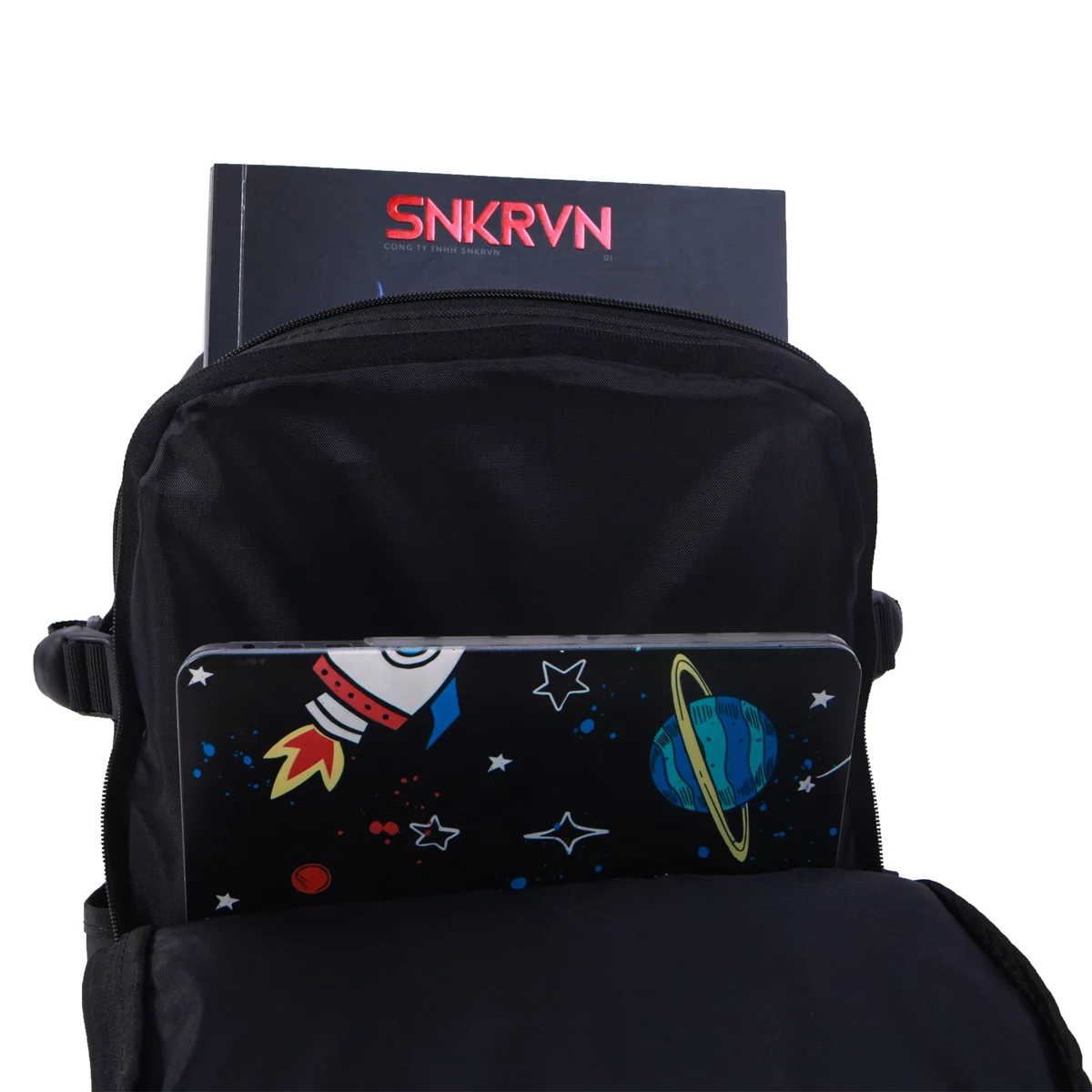 Balo nam đi học thời trang màu đen, trắng nam nữ Local Brand BIRDYBAG - COOL BACKPACK