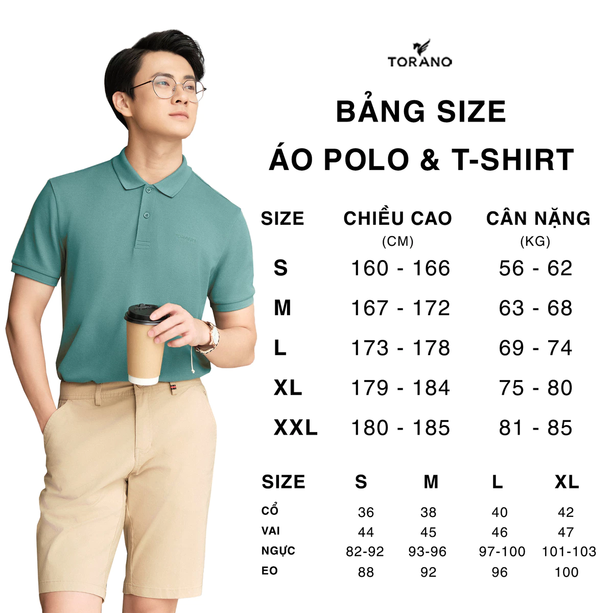 Áo Polo Nam SMART CLASSIC POLO TORANO thoáng khí thoải mái vải cotton trơn Nam Tính, Sang Trọng, Thanh Lịch ESTP038