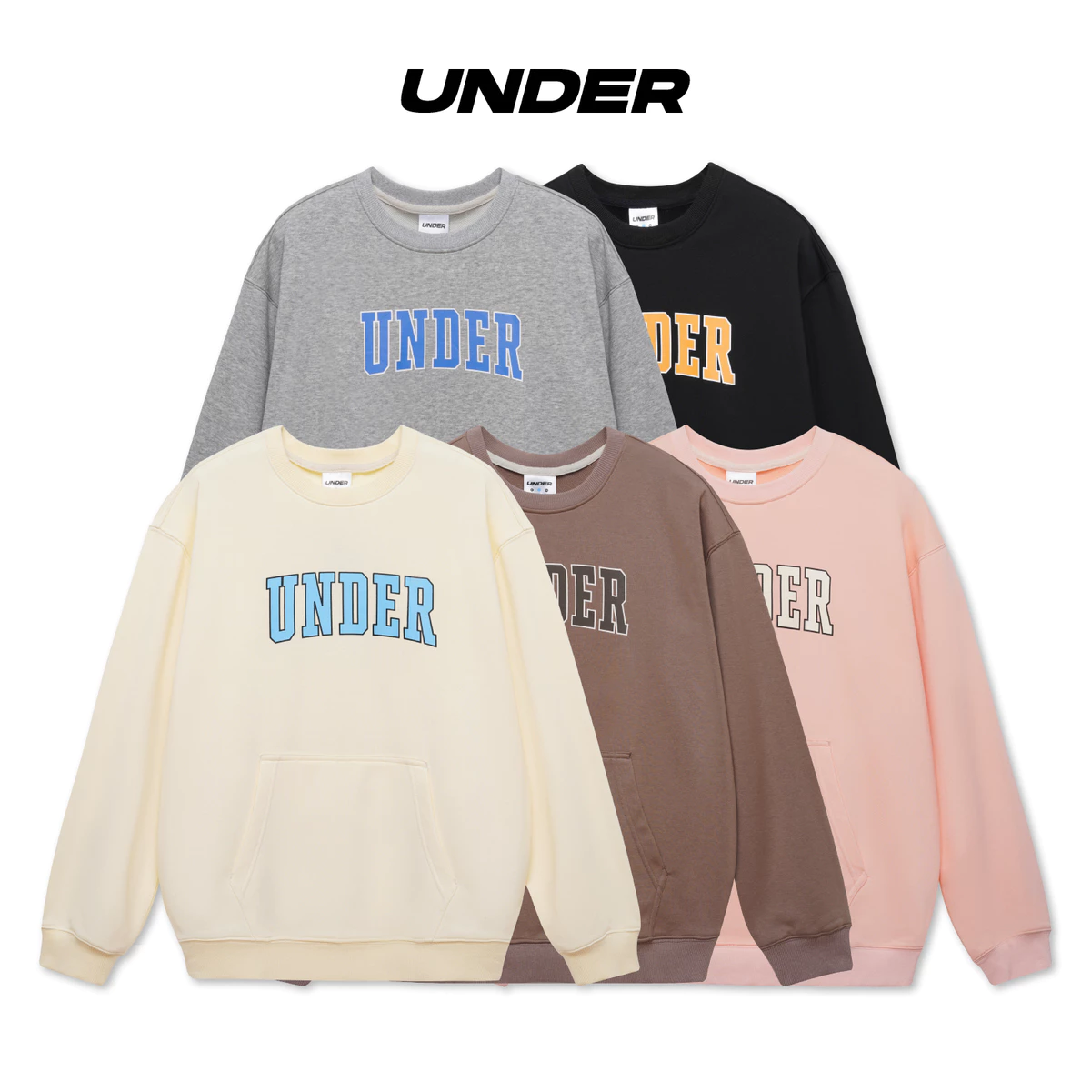 Áo Sweater UNDER Classic - USW001 ( 5 màu)
