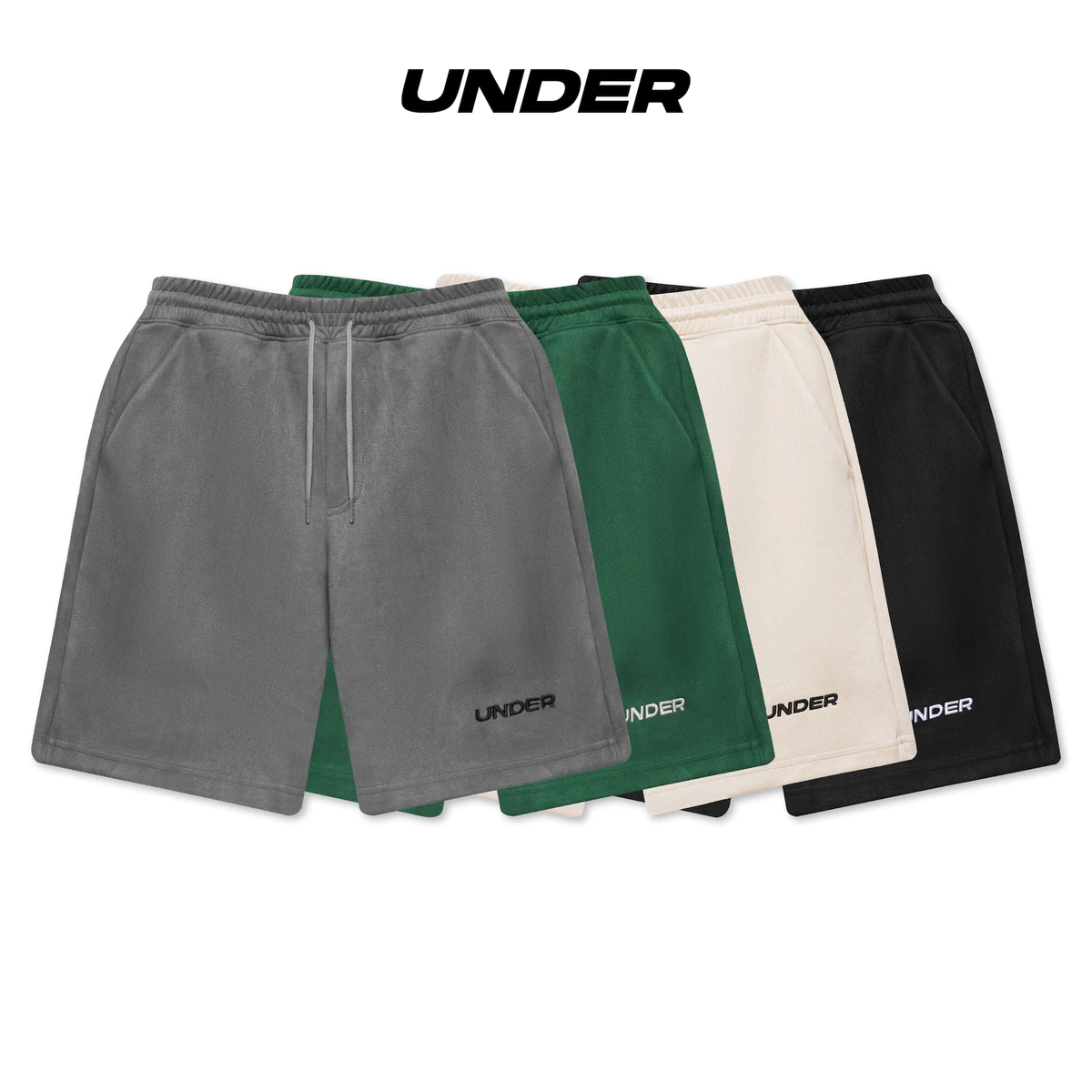 Quần short da lộn UNDER Suede Short Pants - USP002
