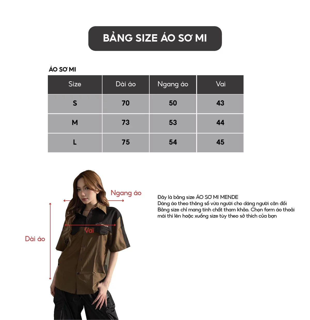 Cyrus Shirt - Áo sơ mi tay ngắn Mende - 3 Màu