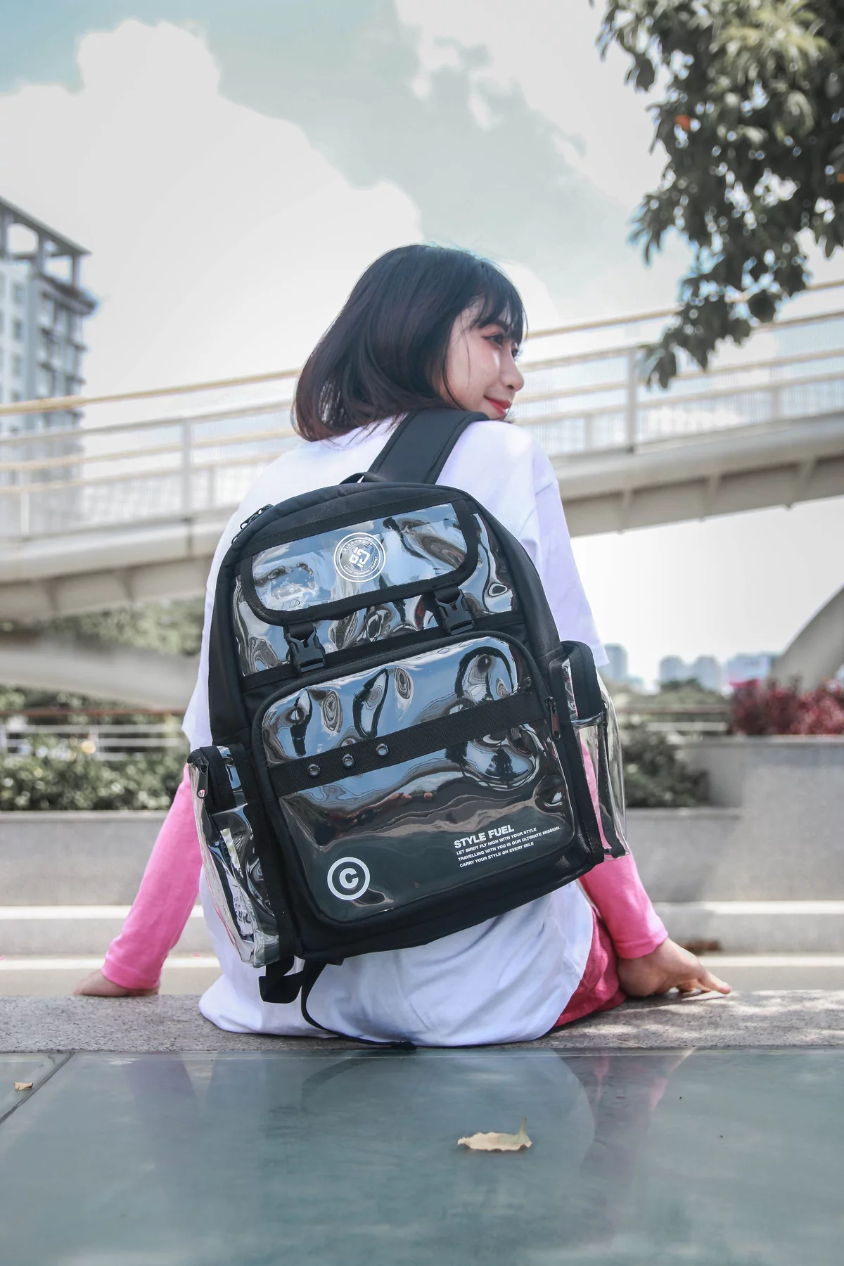 Balo nam đi học nam nữ đựng vừa laptop 13 Local Brand BIRDYBAG - STYLE FUEL Backpack Unisex
