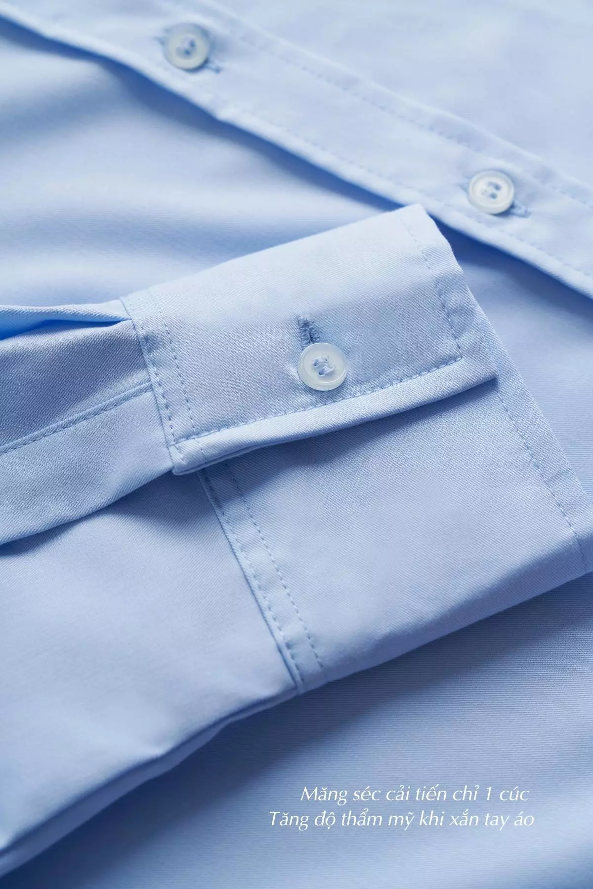 Áo sơ mi Clean Oversized Shirt MONO TALK (xanh da trời) vải poplin hạn chế nhăn, mềm mát T10012FT