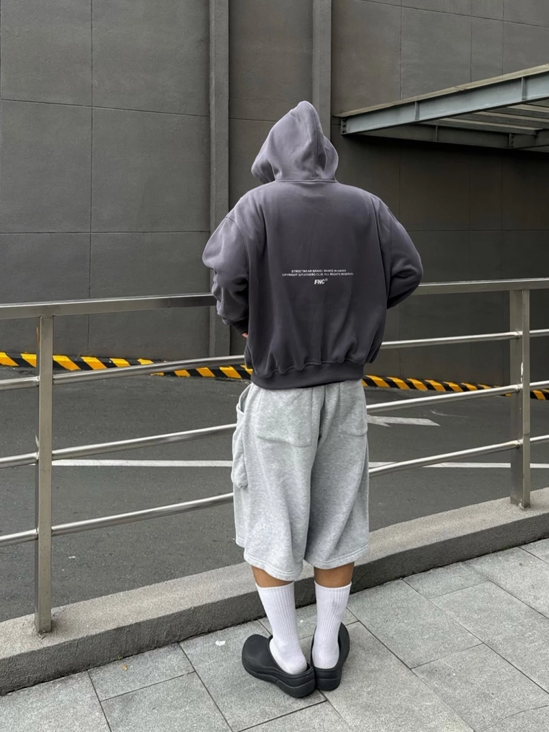 ÁO HOODIE ZIP BOXY FNC NỈ LÔNG CÁO / FUONERO CLUB