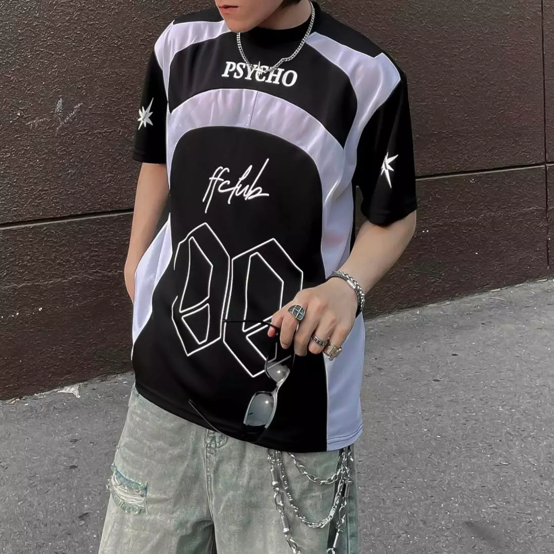 [ CÓ SẢN PHẨM MỚI ÁO THUN OVERSIZE PHỐI BÓNG ĐÁ FFCLUB MIX 1 - LOCALBRAND FFCLUB CHÍNH HÃNG