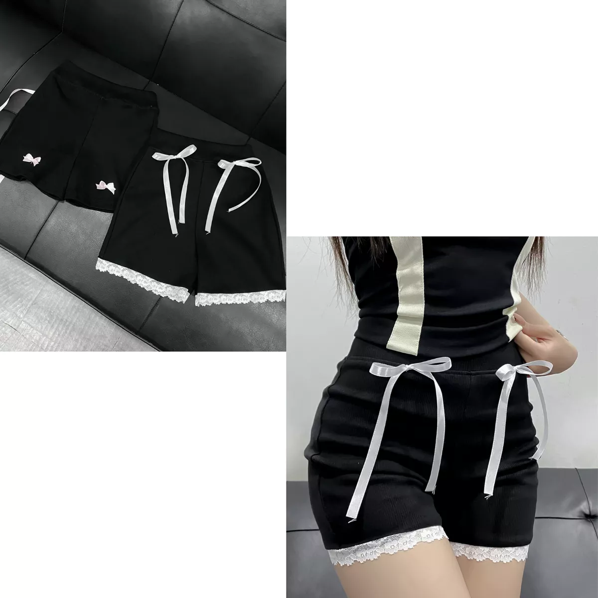 Quần Đùi BIKER SHORT Nữ Tập Gym, Yoga Siêu Ôm Nâng Mông Vải Gân Co Giãn FFCLUB