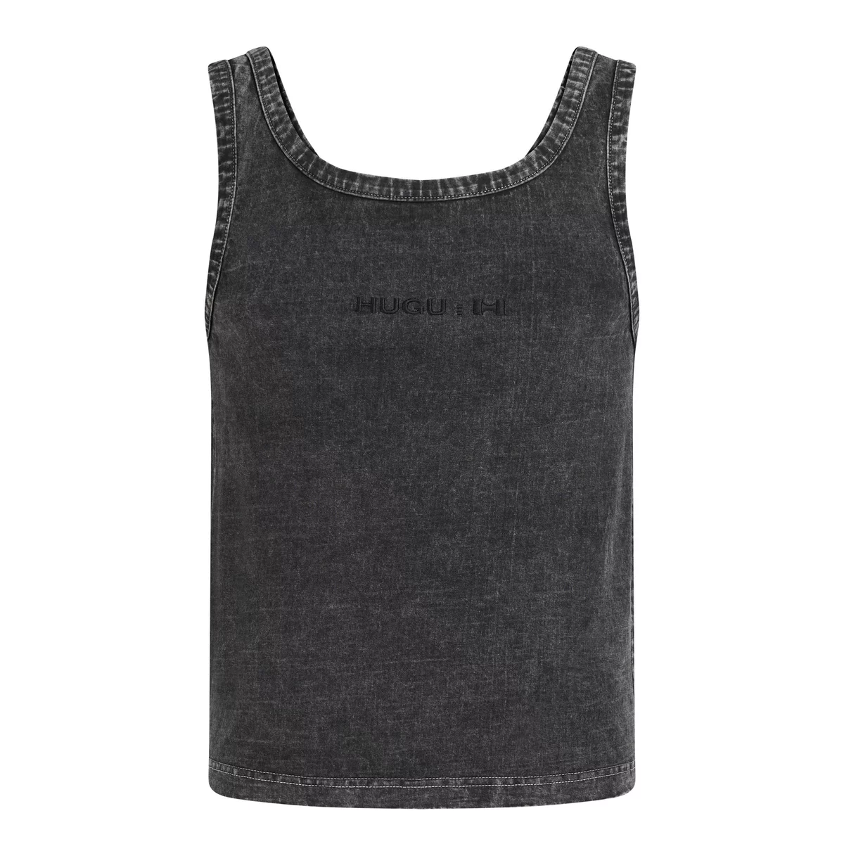 Áo tank top ôm body, thêu logo, unisex local brand HUGU - KOTALEN TANKTOP WASHED
