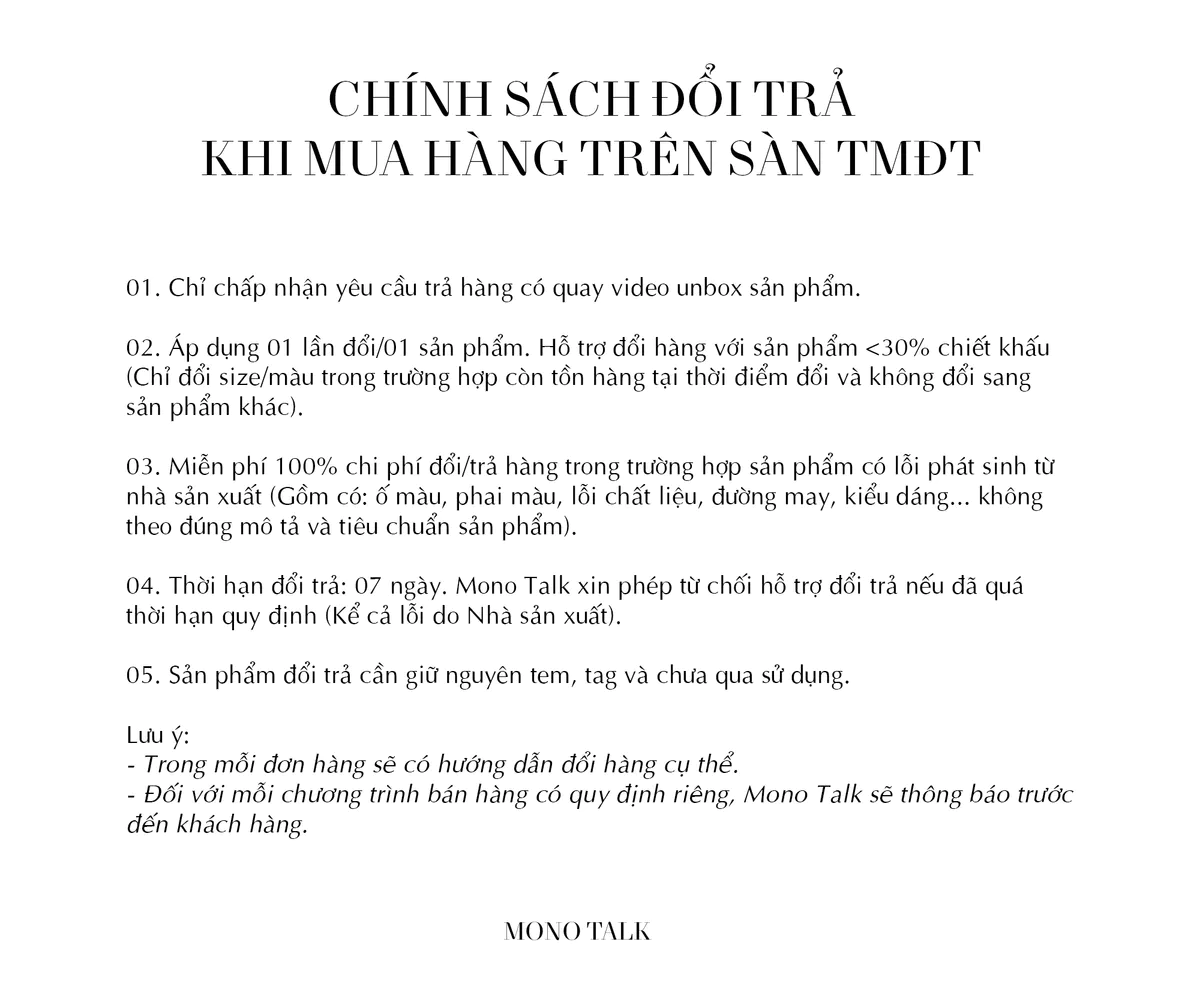 Áo sơ mi oversized MONO TALK (trắng) vải poplin hạn chế nhăn, mềm mát T10001FT