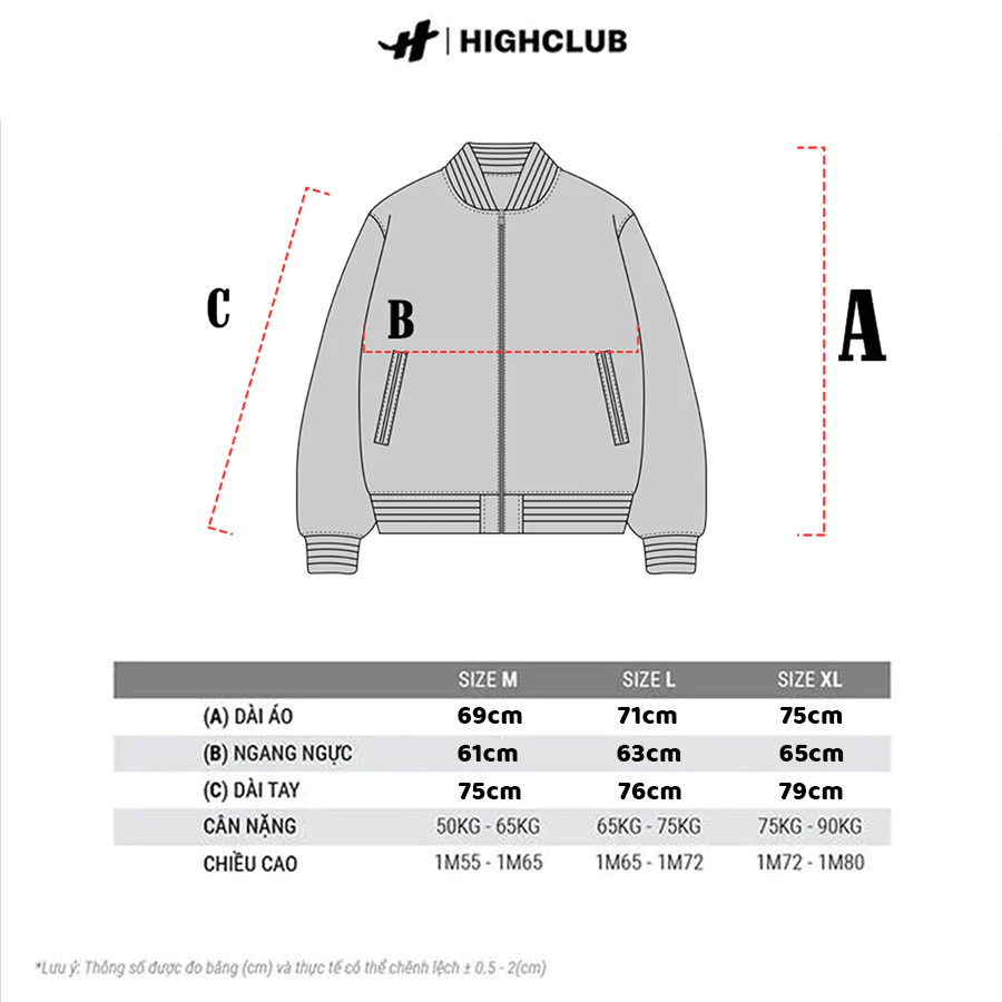 Áo khoác ATHLETE VER.2 JACKET HIGH CLUB  - UNISEX