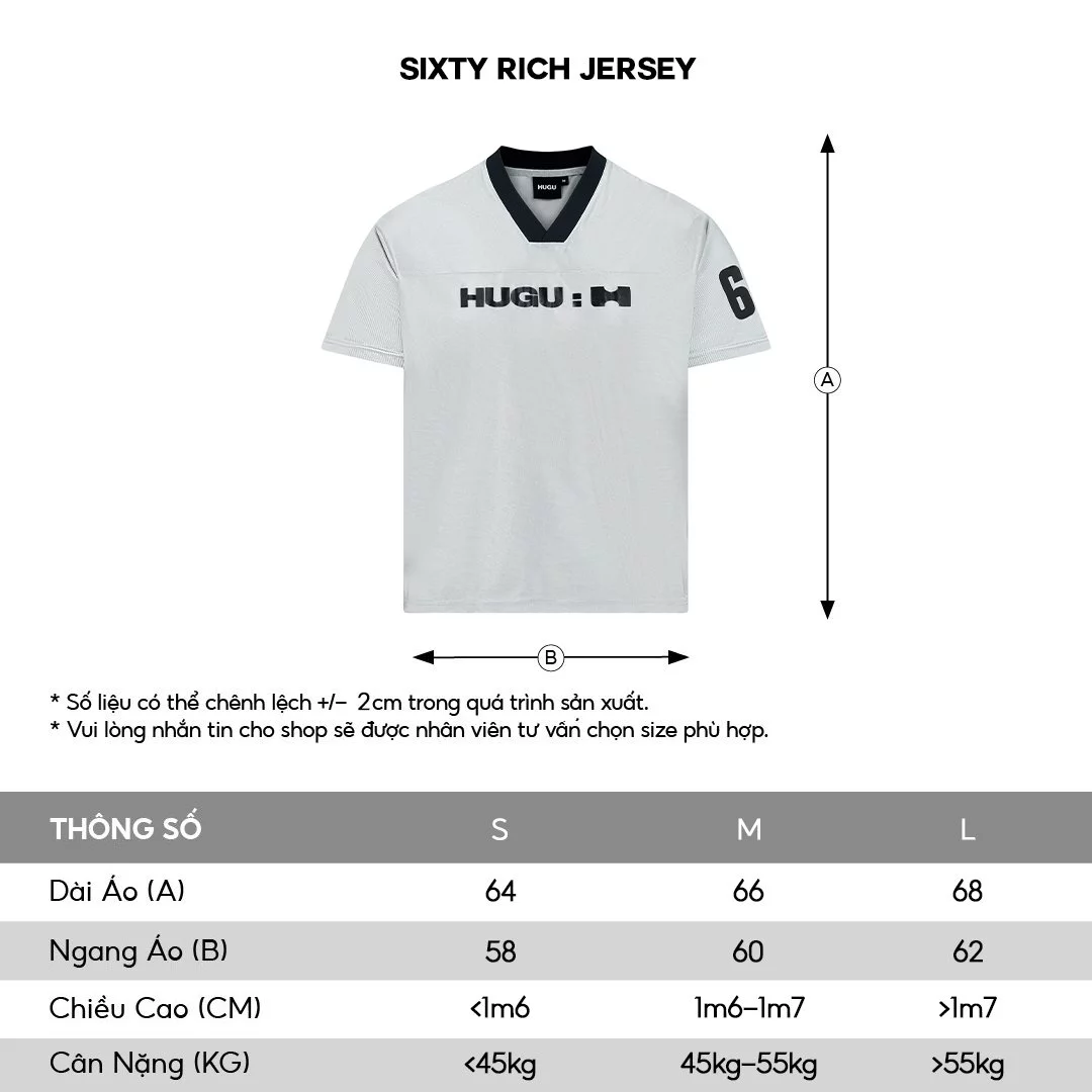 Áo thun bóng chiếu màu xám, hồng, form boxy, rộng rãi, thoáng mát, unisex local brand HUGU - SIXTY RICH JERSEY