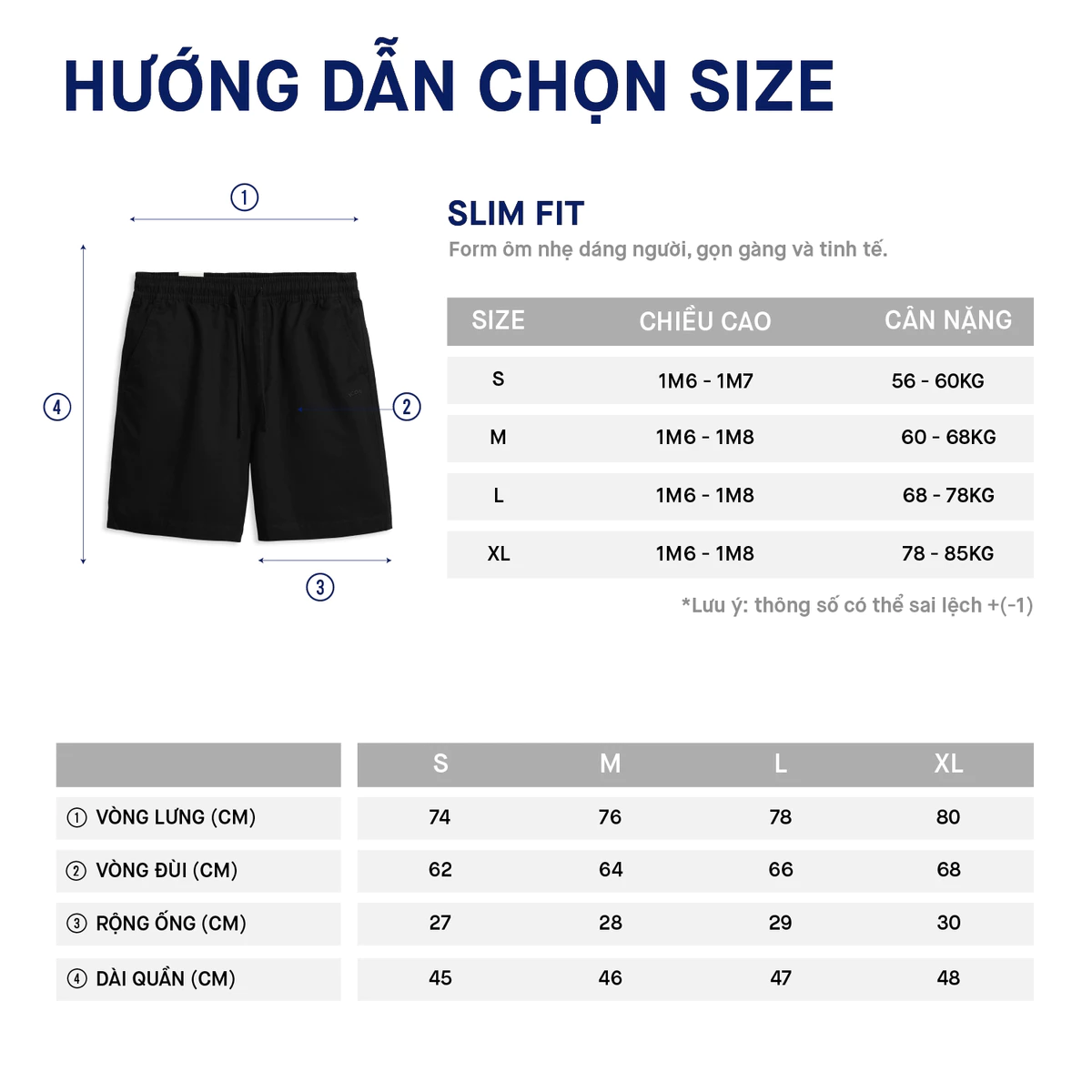 Quần Short Kaki Nam Lưng Thun ICONDENIM Fabric Thoáng Mát Trẻ Trung QSID0137