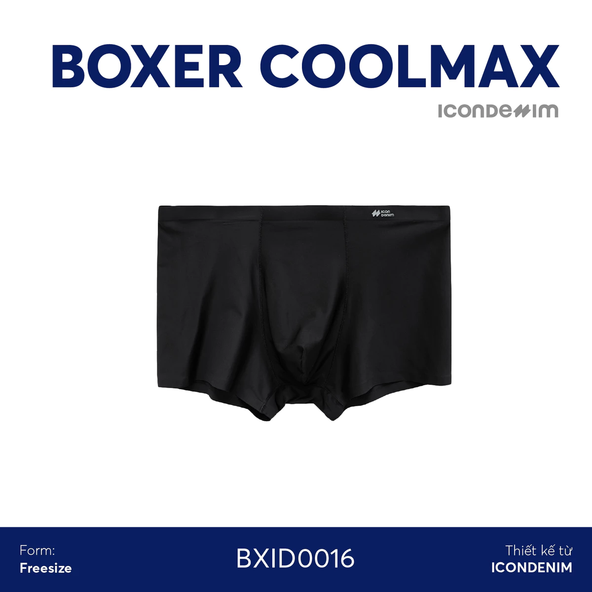 Quần Boxer ICONDENIM Coolmax Polyester Fabric BXID0016