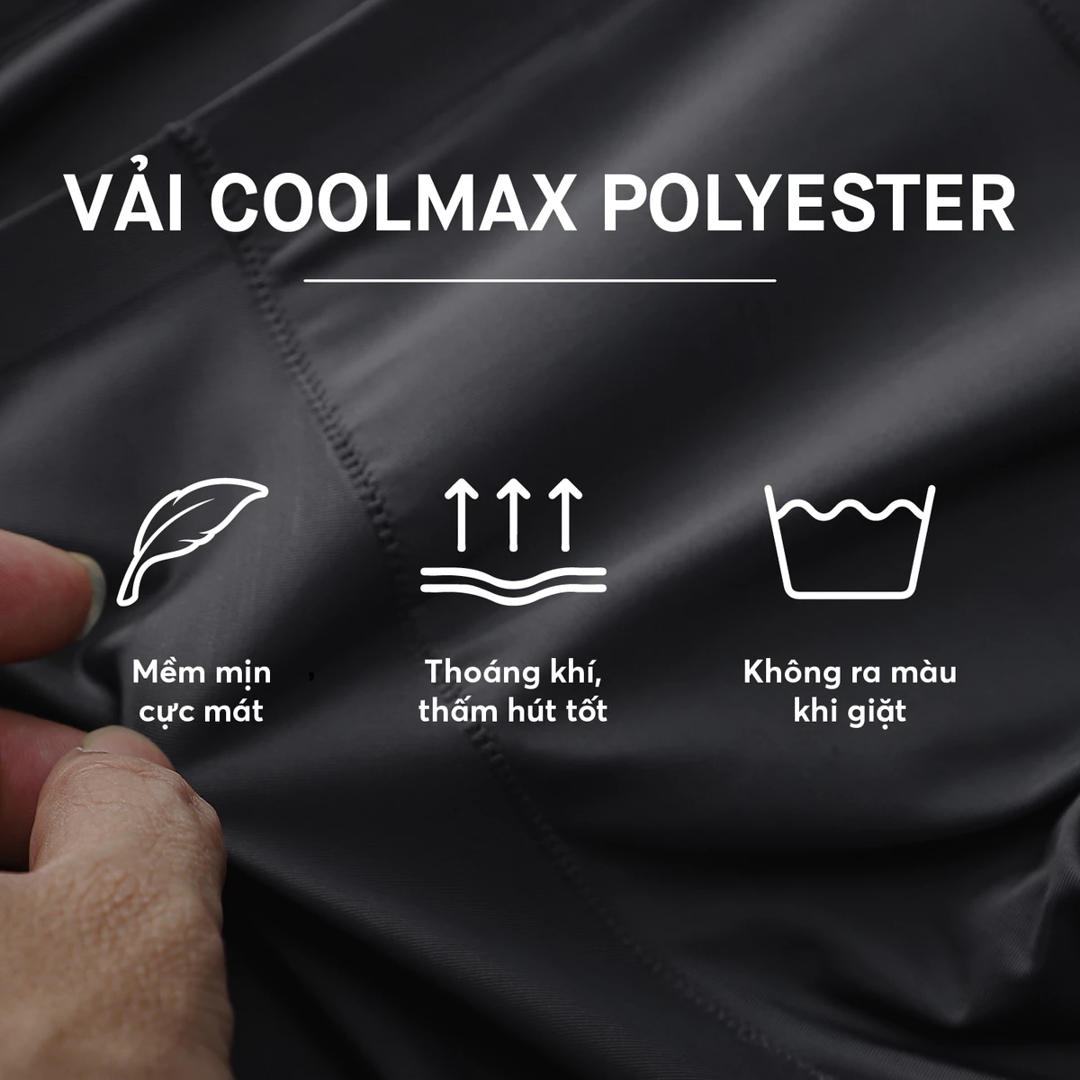 Quần Boxer ICONDENIM Coolmax Polyester Fabric BXID0016