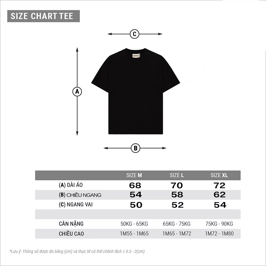 Áo thun MADA TEE 03 X HIGHCLUB màu trắng/ đen - UNISEX