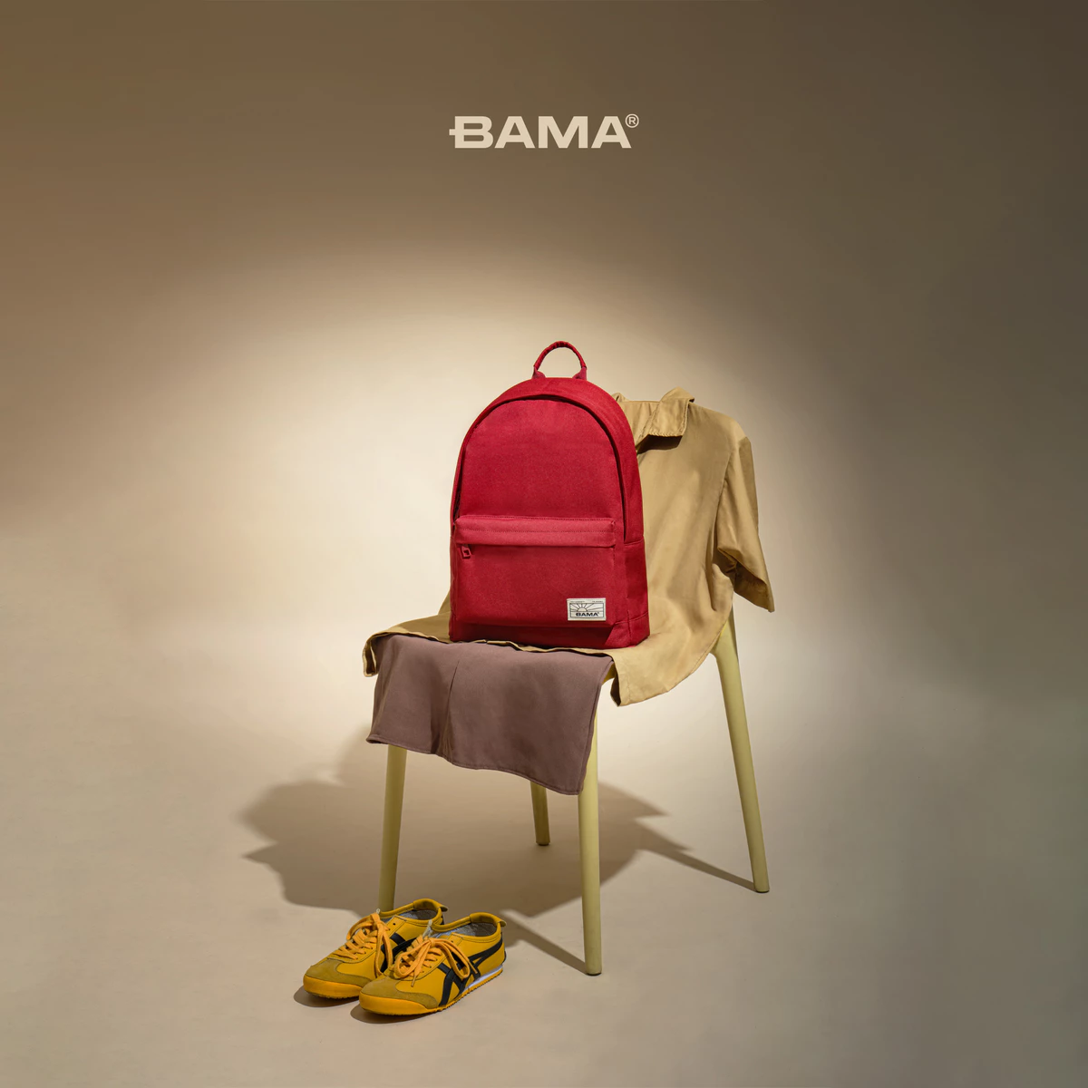 Balo nam nữ đi học đi làm BAMA New Basic Backpack NB116 chống nước nhiều ngăn đựng laptop 14 inch