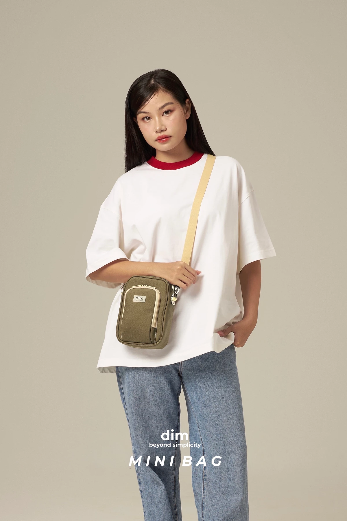 Túi đeo chéo DIM Mini Bag - 5 màu