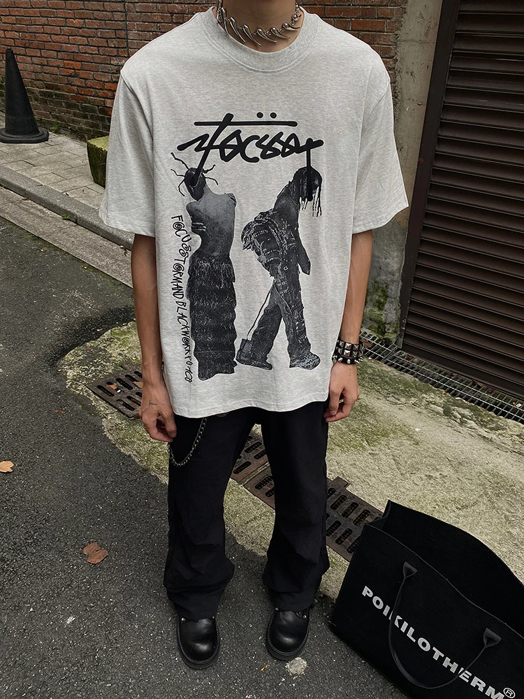 Áo Thun Nam Nữ "TRAVIS" Tshirt, Áo phông REUNION form rộng tay lỡ TS9