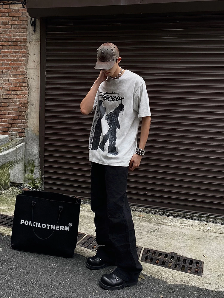 Áo Thun Nam Nữ "TRAVIS" Tshirt, Áo phông REUNION form rộng tay lỡ TS9