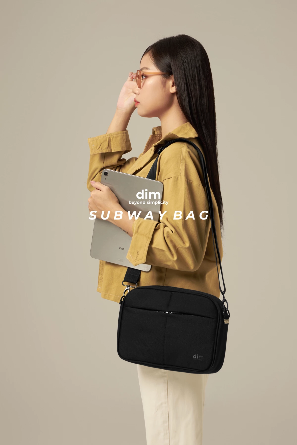 Túi đeo chéo DIM Subway Bag - 5 màu