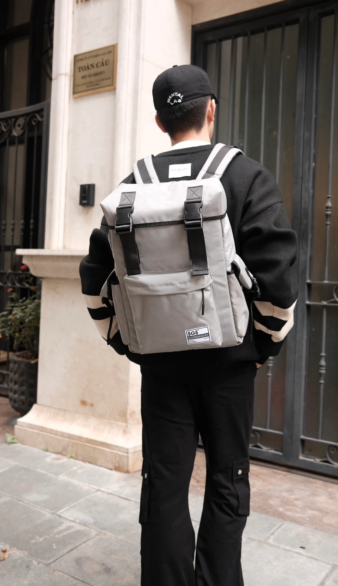 Balo Dây Rút SAIGONSWAGGER Đi Học Du Lịch Phượt SGS Box Backpack Laptop 15.6inch