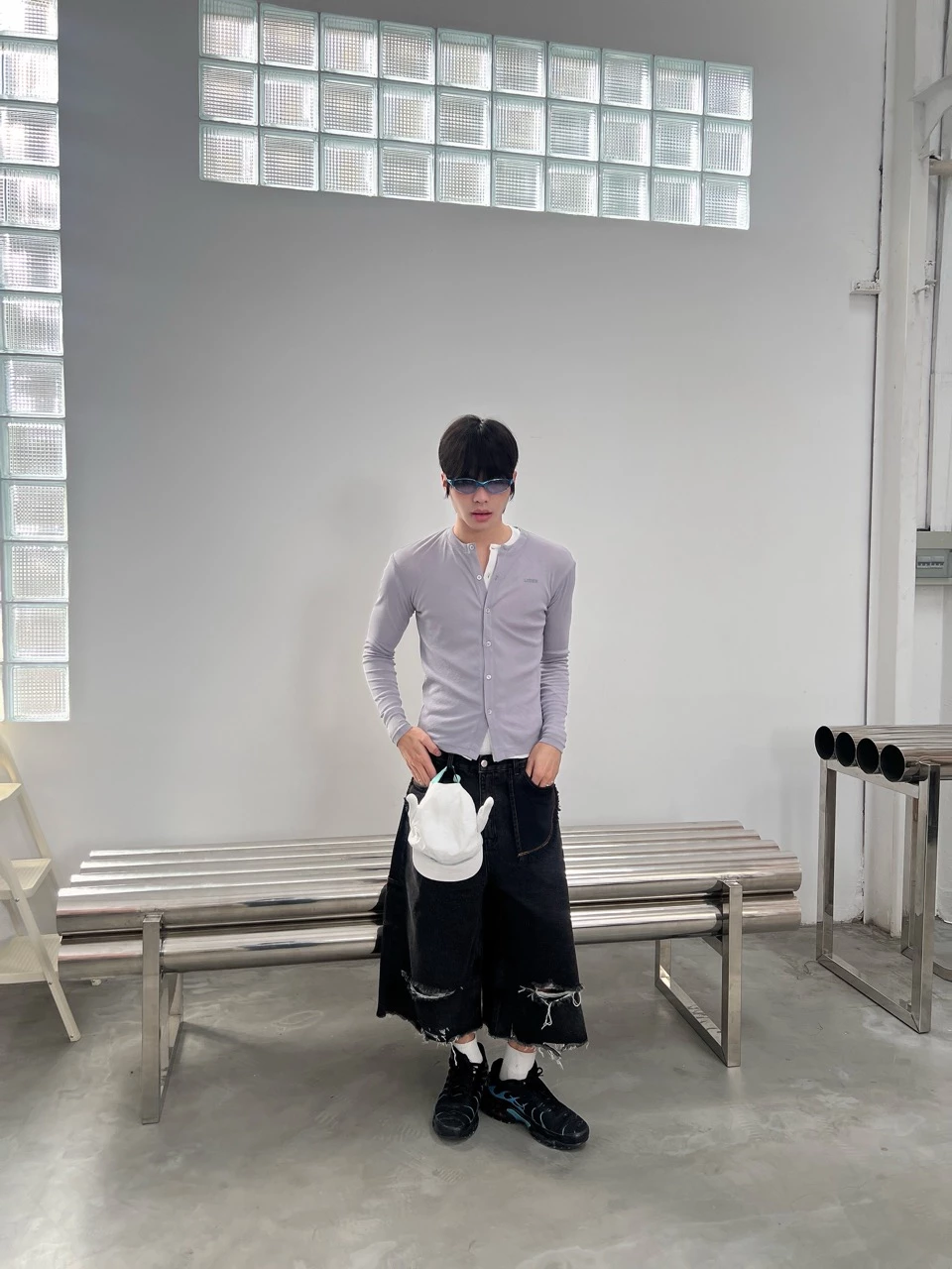Áo Khoác Cardigan Boxy Ôm Body Unisex Mỏng Nhẹ LIDER HAZEL CARDIGAN - Caramel/Fog Grey/Black/Pearl