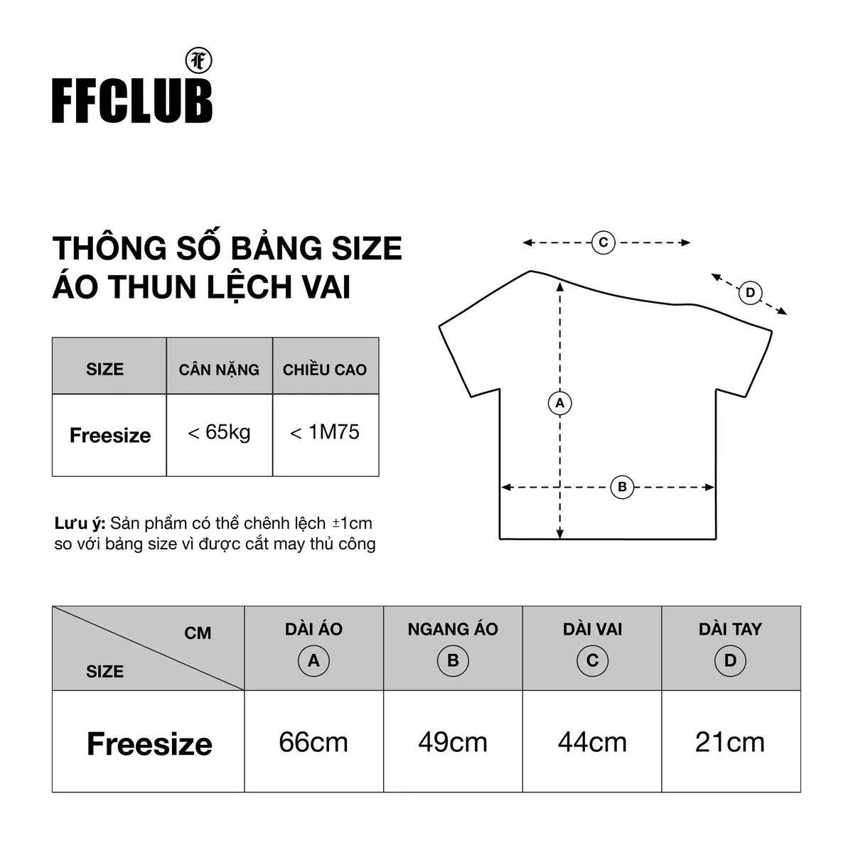 ÁO THUN NỮ LỆCH VAI FORM RỘNG 25 FFCLUB MIX