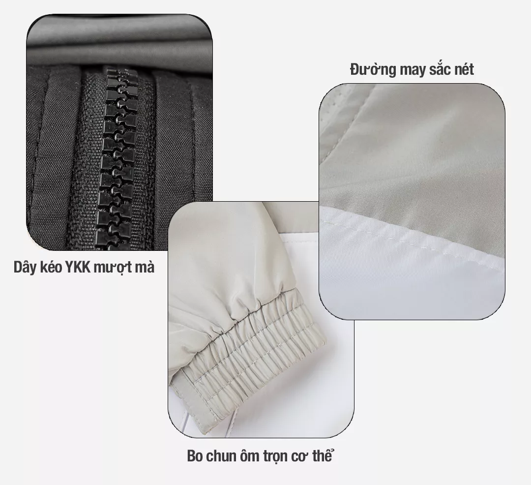 Áo khoác gió CALEFACIENT JACKET Chất dù PARADOX AK5P0406