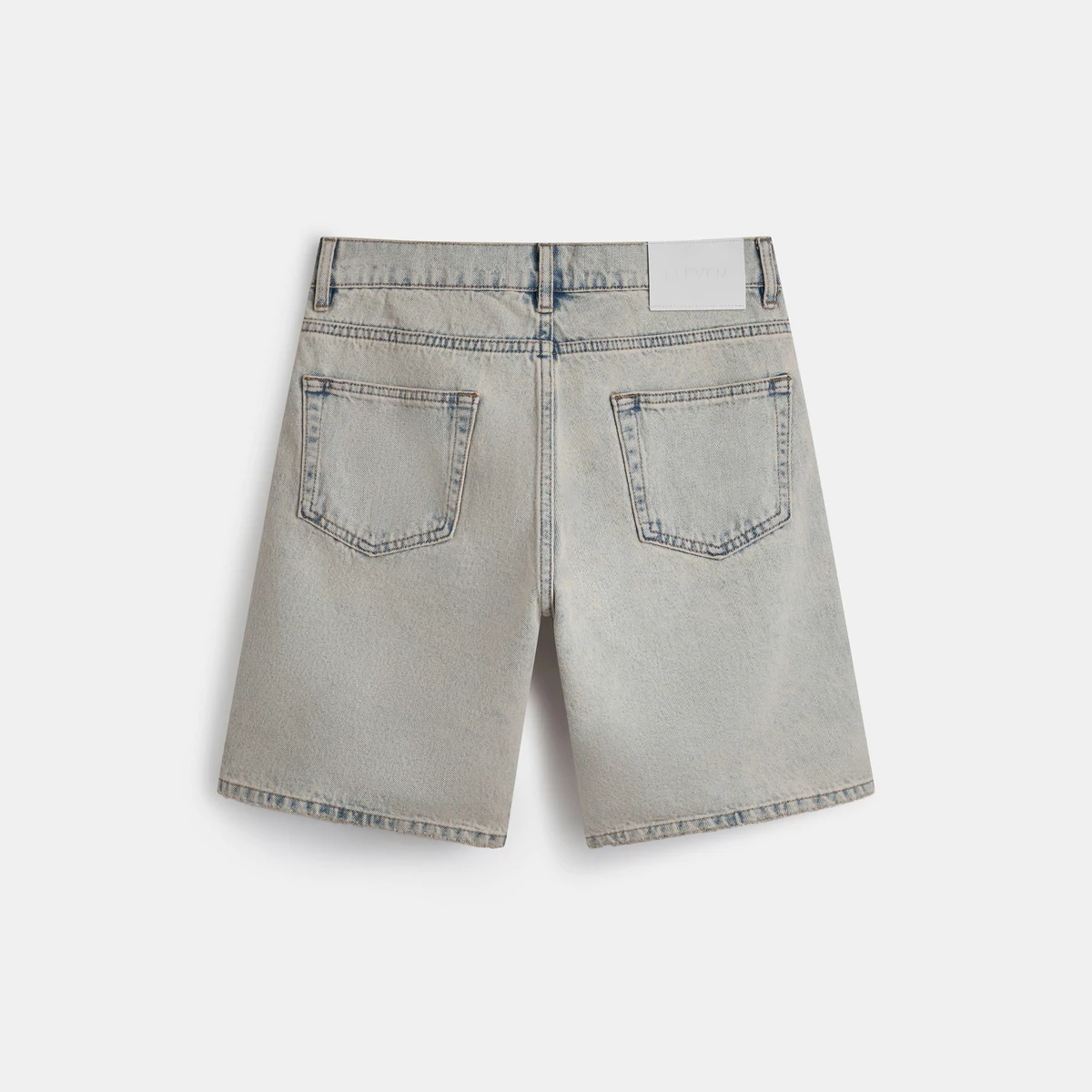 Eleven - Quần shorts nam form suông unisex nam nữ Straight Denim Short