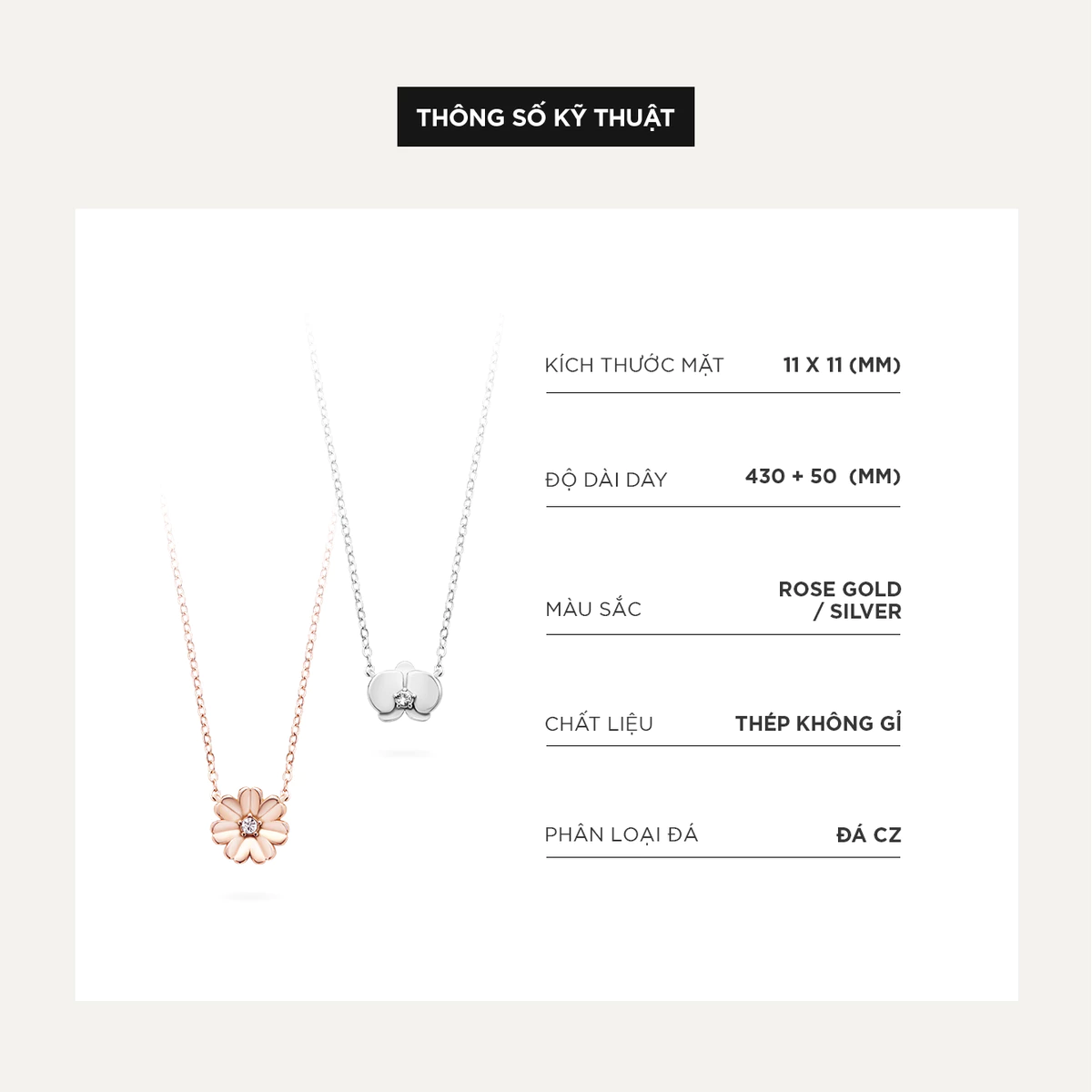 Vòng Cổ Nữ Curnon Lyly Xinh Collection - Phụ Kiện Thời Trang Cá Tính, Sáng Tạo Với Thiết Kế Sang Trọng