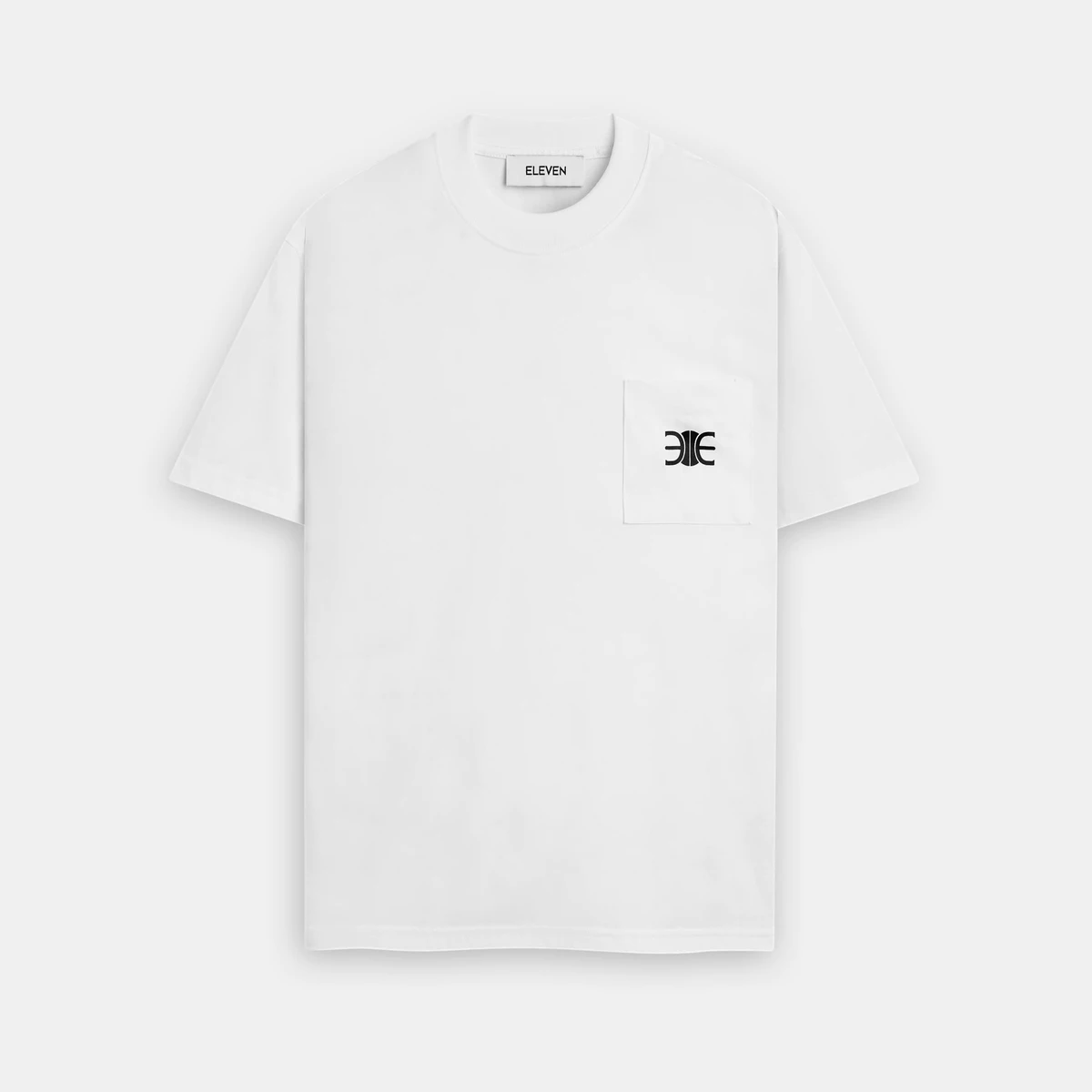 Eleven - Áo Thun Unisex Nam Nữ In Túi Mono | Màu Trắng