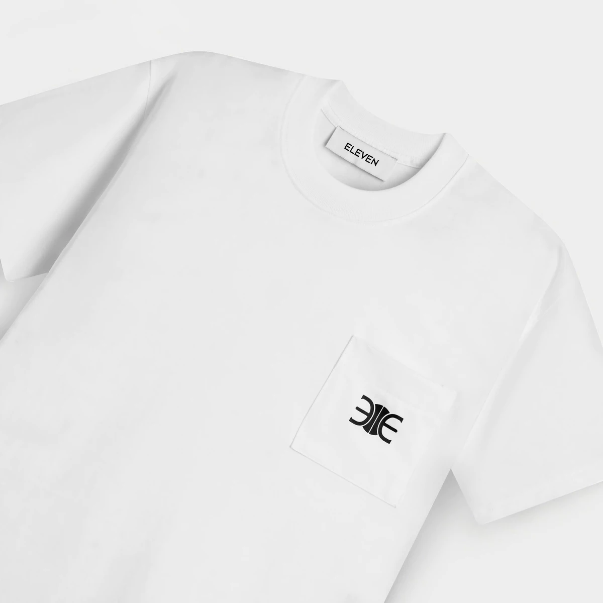 Eleven - Áo Thun Unisex Nam Nữ In Túi Mono | Màu Trắng