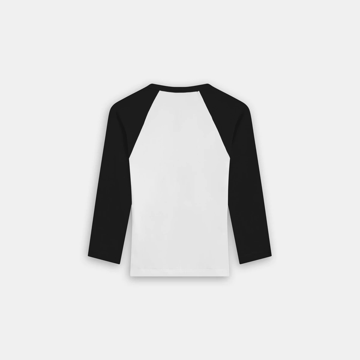 Eleven - Áo nữ tay lửng phối 2 màu form ôm thêu Mono Logo